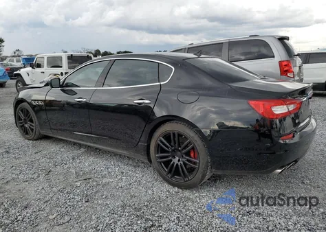 2016 Maserati Quattroporte S z USA, uszkodzony, nr VIN ZAM56RRA1G1167018